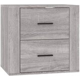 Maison Chic Stenska Nočna omarica - Nočna miza siva sonoma 50x36x47 cm, (21688389) Cene