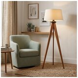  Podna lampa AIDA 1xE27/15W/230V hrast/krem Cene
