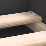  Za krevet crni 135 x 190 cm bračni | shoptok.hr