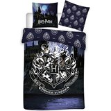 Maxam Garnitura posteljnine Harry Potter Hogwarts - prevleka za odejo 140 x 200 cm + prevleka za vzglavnik 63 x 63 cm, (20855073) Cene