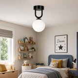 Opviq luster Loop-20455, 1 × E27, crni | Eponuda.com