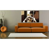  Ručno slikane slike na platnu na platnu POP Art AL Bruce Lee 3-dijelna () | shoptok.hr