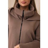 Kesi Insulated mocha dress with longer sides | shoptok.hr