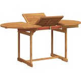  5-dijelni vrtni blagovaonski set od drva bagrema i tekstilena | Eponuda.com