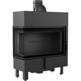 Kratki vgradni kamin LUCY/14/SLIM/L/BS/BLACK Cene