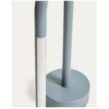 Kave Home Svetlo modra kovinska LED namizna svetilka (višina 30 cm) Bow – | Shoptok.si