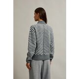 Marisse Women's Sweater Z-Sw-4526 Grey Mel_Off White | Shoptok.si