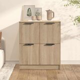  Komoda boja hrasta sonome 60 x 30 x 70 cm od konstruiranog drva Smeđa | Shoptok.si