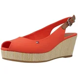 Tommy Hilfiger Sandali & Odprti čevlji ICONIC ELBA SLING BACK W Oranžna