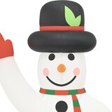  Božićni snjegović na napuhavanje s LED svjetlima 805 cm | Shoptok.si