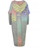 Pri Long cardigan colorful leopard sweater with wool | shoptok.hr
