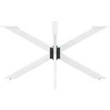  Noga blagovaonskog stola pauk oblik bijela 150x78x(72-73) cm | shoptok.hr