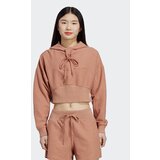 Adidas Jopa Lounge Terry Loop Hoodie HZ1598 Rjava Loose Fit | Shoptok.si