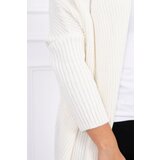 Kesi Sweater with batwing sleeve ecru cijene