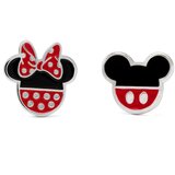 Mickey &amp;amp; Minnie Nau&amp;scaron;nice Disney Minnie i Mickey, posrebreni mesing Slike