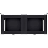  Pedestal za perilicu rublja 2 pcs Crna 127 x 54,5 x 32,5 cm | Eponuda.com