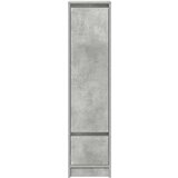 vidaXL Visoka ploča beton siva 29,5x34x119,5 cm izrađeno drvo | shoptok.hr