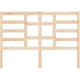  Uzglavlje za krevet 141 x 4 x 104 cm od masivne borovine | shoptok.hr