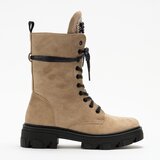 Resti Eco-suede women's khaki work boots Moxo - Footwear | ePonuda.com