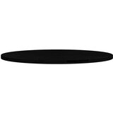 vidaXL Mizna plošča temno rjava 140x60x4 cm trdna hrastovina ovalna | Shoptok.si