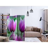  Paravan u 3 dijela - Purple spring tulips [Room Dividers] 135x172 | shoptok.hr