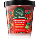 Organic Shop Body Desserts Strawberry Jam globinsko čistilni piling za telo 450 ml Cene