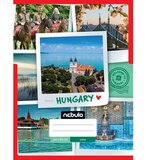 NEBULO speta preprosta zvezek s sponkami z motivom madžarske, 80-32 A/4 | Shoptok.si