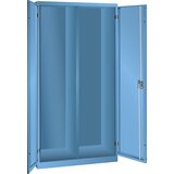 LISTA omara s krilnimi vrati, vxšxg 1950 x 1000 x 580 mm, s predelno steno, svetlo modra Cene