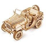 Robotime maketa army field car Cene'.'