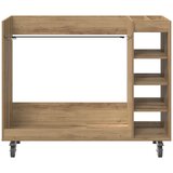 Golf ormar s kotačem Umjetnički hrast 120 x 45 x 98 cm | shoptok.hr