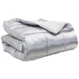  Zimska posteljnina srebrna 220 x 155 cm Satin in mikrovlakna, (5000147264) | Shoptok.si