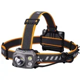 HP16R1250 - LED punjiva čelna lampa 3xLED/USB 4xAA IP66 1250 lm 600 h