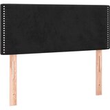 Box spring postelja z vzmetnico črna 80x200 cm žamet, (20727002) | Shoptok.si