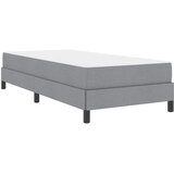  s opruga kutije Svijetlo siva 90 x 190 cm tkanina | shoptok.hr