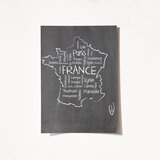 Wallity Poster Map-2058, 29,7x42 cm | ePonuda.com