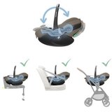 Maxi-Cosi Autosjedalica Pebble 360 Pro 2, Grupa 0+ (0-13 kg) (40-87 cm) - Twillic Truffle, Outlet | shoptok.hr