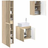  Set namještaja za kupaonicu 3 kom. Hrast sonoma | shoptok.hr
