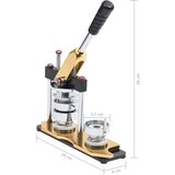 vidaXL Naprava za značke s 500 gumbi za značke 37 mm vrtljiva udarna | Shoptok.si