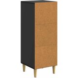  Kreveta Crna 33 x 34,5 x 90 cm Konstruirano drvo | shoptok.hr
