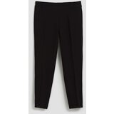 Marisse Crease Trousers With 7/8 Legs, Black | Shoptok.si