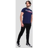 GymBeam Strong Tomorrow T-shirt Navy Blue