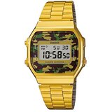 Casio Unisex sat A168WEGC-3, Šareno kućište, Zlatna boja Cene