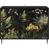  Kreveta RHENEN Crni hrast 102 x 33 x 76 cm Konstruirano drvo | shoptok.hr