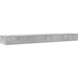 Ladice za krevet s ladicama Betonski sivi 180 x 36,5 x 16,5 cm | Eponuda.ba