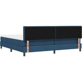 s opruga kutije s uzglavljem Plava 200 x 200 cm tkanina | shoptok.hr