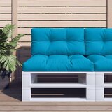  Jastuk za palete kraljevsko svijetloplavi 70x40x12cm od tkanine | shoptok.hr