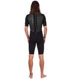 O'neill Reactor 2 2mm Back Zip Neoprenska obleka black / black | Shoptok.si