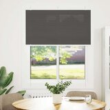 vidaXL Plisirana roleta crna 105x150 cm širina tkanine 104,4 cm | shoptok.hr