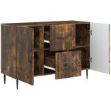  Kreveta Dimljeni hrast 89 x 34,5 x 60 cm Konstruirano drvo | shoptok.hr