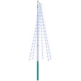  Božićno drvce od svjetlosnih niti s klinom i jarbolom 180 cm | shoptok.hr